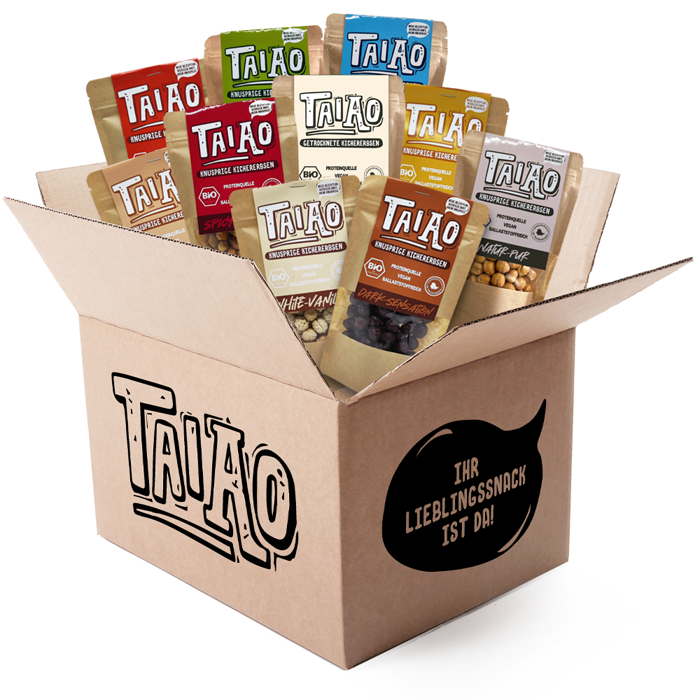 Knusprige Kichererbsen - Mix-Paket (10 Sorten deiner Wahl)