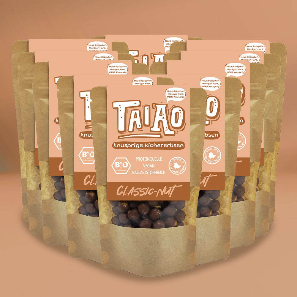 Knusprige Kichererbsen - 10er Pack Classic-Nut