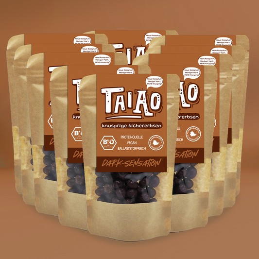 Knusprige Kichererbsen - 10er Pack Dark-Sensation