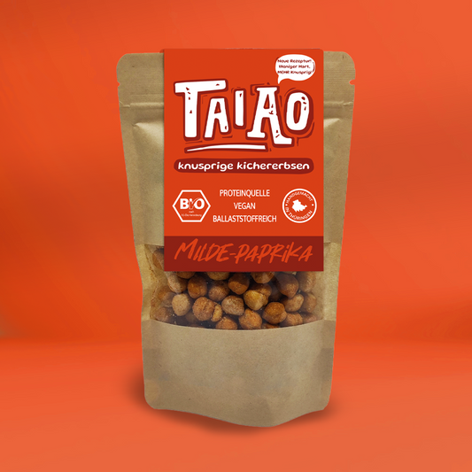 Knusprige Kichererbsen - Milde Paprika