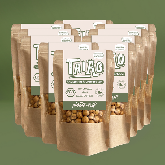 Knusprige Kichererbsen - 10er Pack Natur-Pur