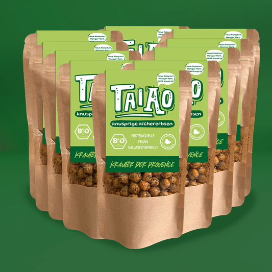 Knusprige Kichererbsen - 10er Pack Kräuter der Provence