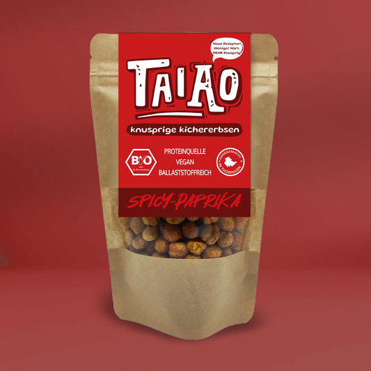 Knusprige Kichererbsen - Spicy Paprika