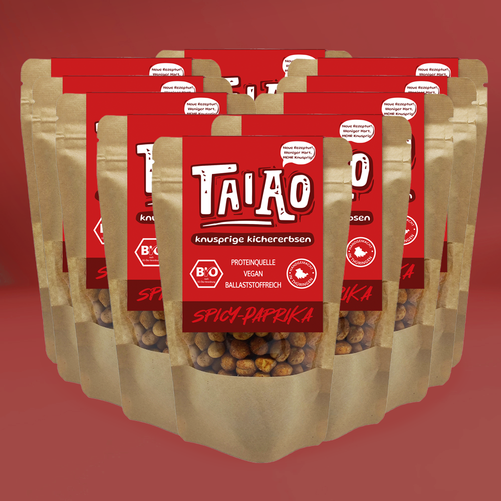 Knusprige Kichererbsen - 10er Pack Spicy-Paprika