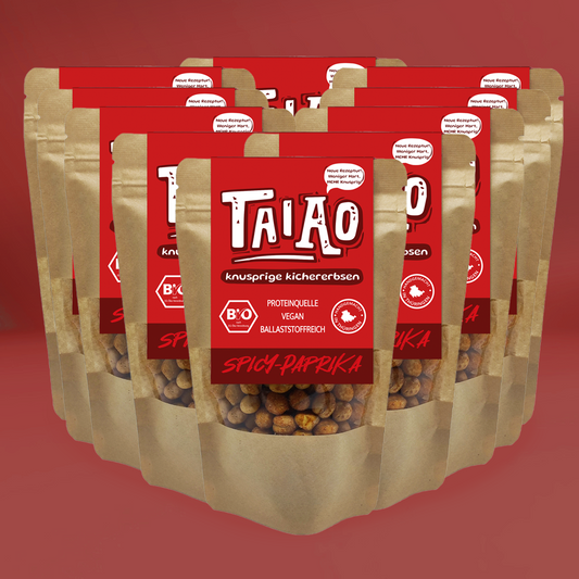 Knusprige Kichererbsen - 10er Pack Spicy-Paprika