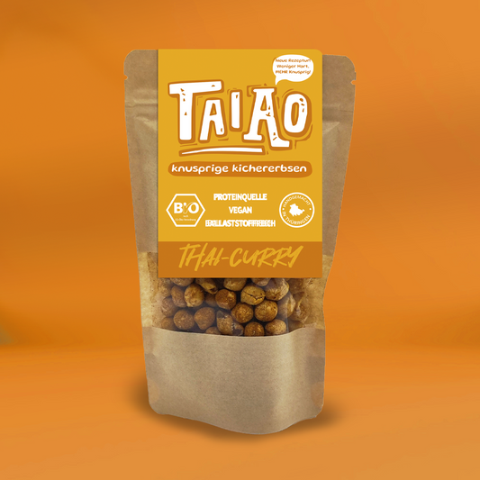 Knusprige Kichererbsen - Thai-Curry