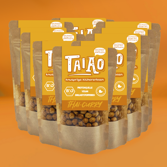 Knusprige Kichererbsen - 10er Pack Thai-Curry