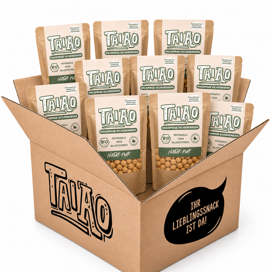 Knusprige Kichererbsen - 10er Pack Natur-Pur