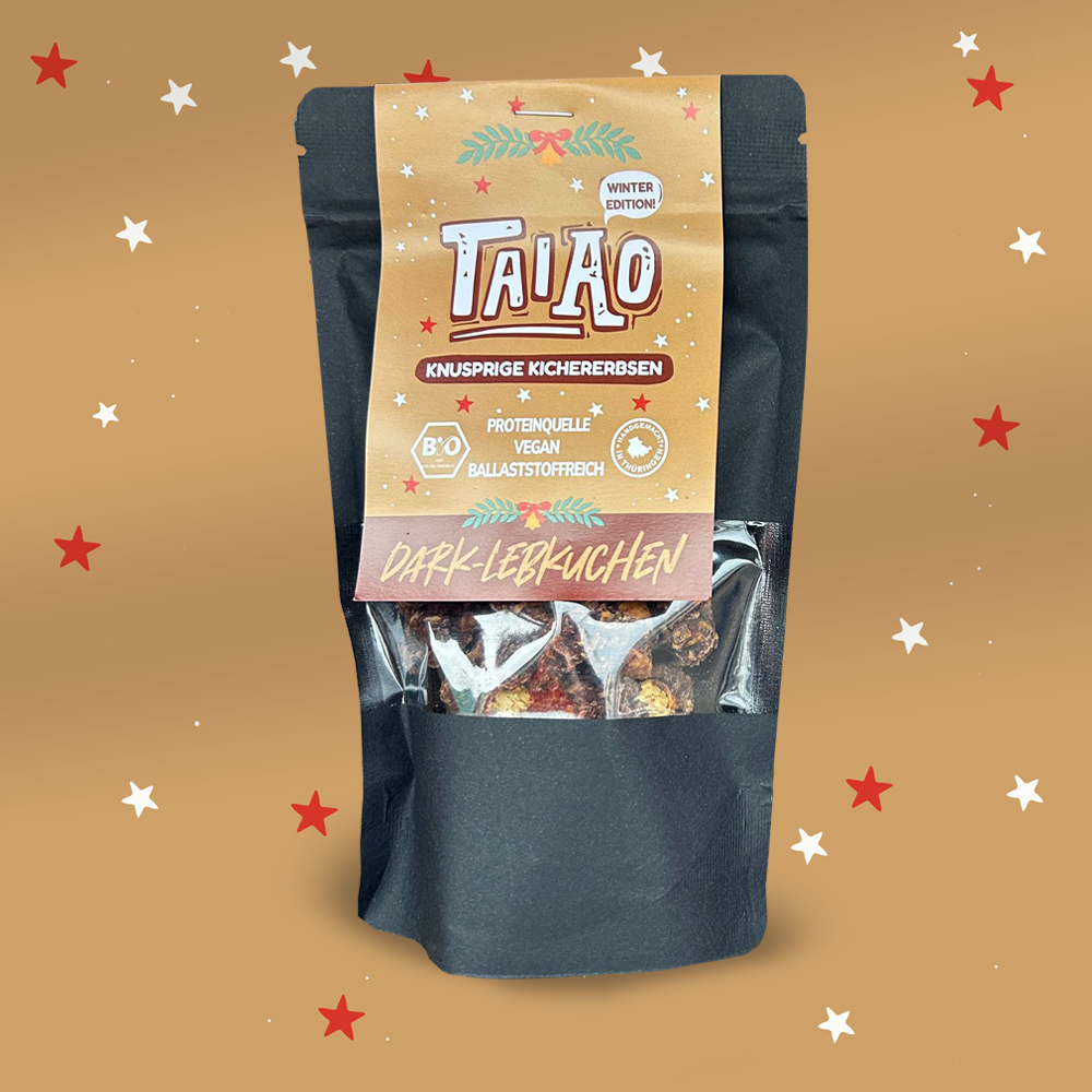 Knusprige Kichererbsen - Dark-Lebkuchen